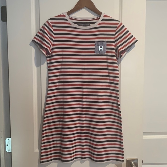 Tommy Hilfiger Dresses & Skirts - Tommy Hilfiger Red, White and Blue Dress Size Small